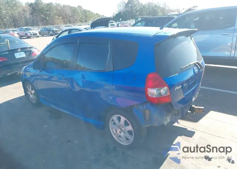 2007 Honda Fit Sport from USA, damaged, VIN JHMGD37627S050653